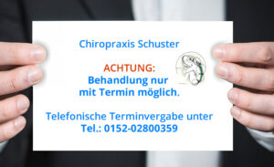 Termin Chiropraxis Schuster